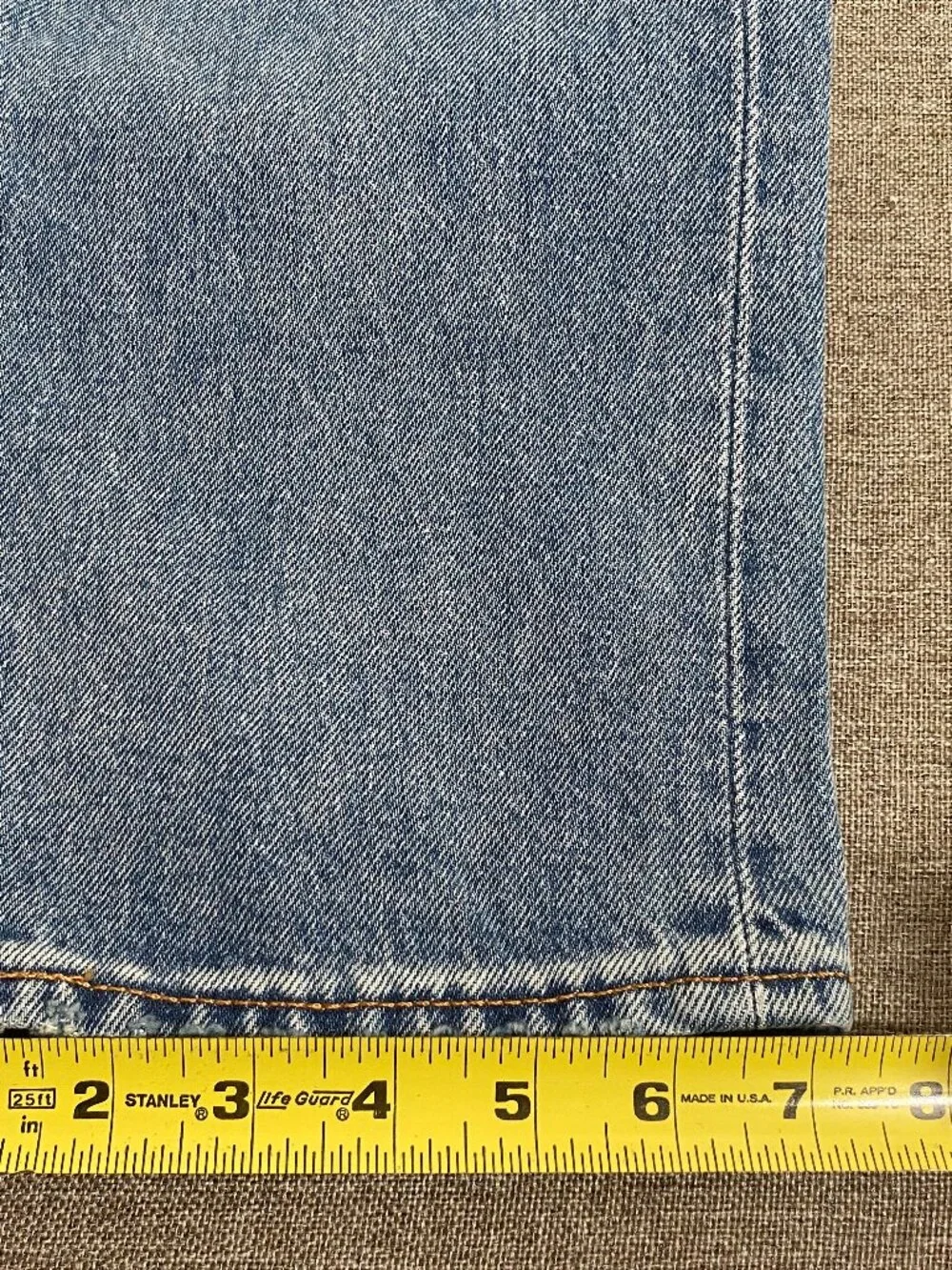 Levi's Selvedge Premium 501 Denim Jeans Men's 29 x 32 Mid Rise Blue Casual NWT
